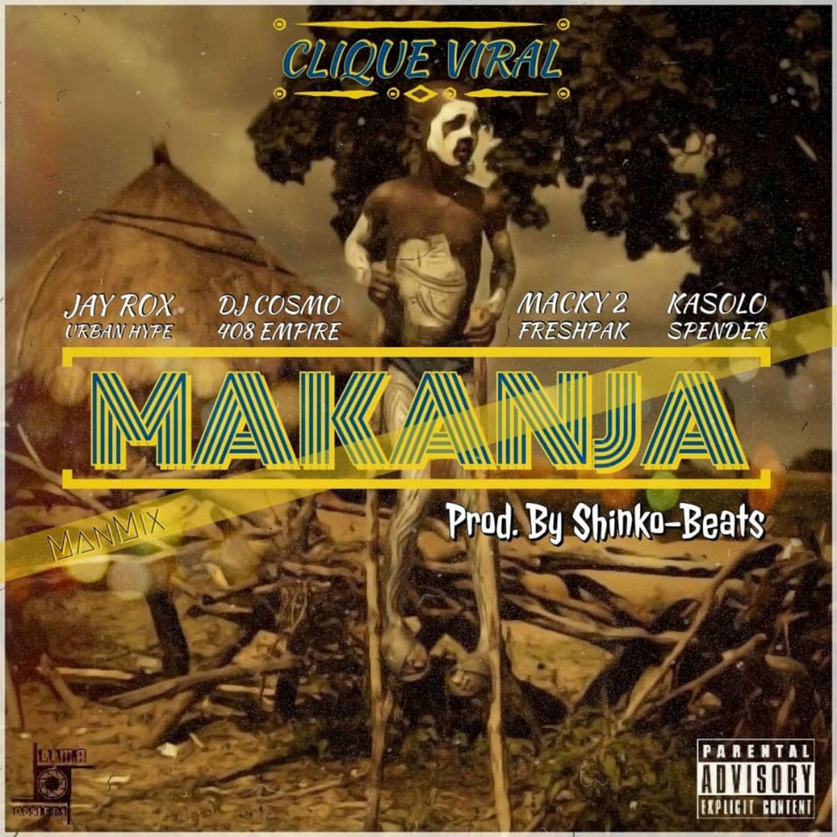 Album cover of Makanja ManMix (feat. Kasolo, Jay Rox, Urban Hype, Spender, 408 Empire, Dj Cosmo, Tiye P and Macky 2 & Fresh Pak)