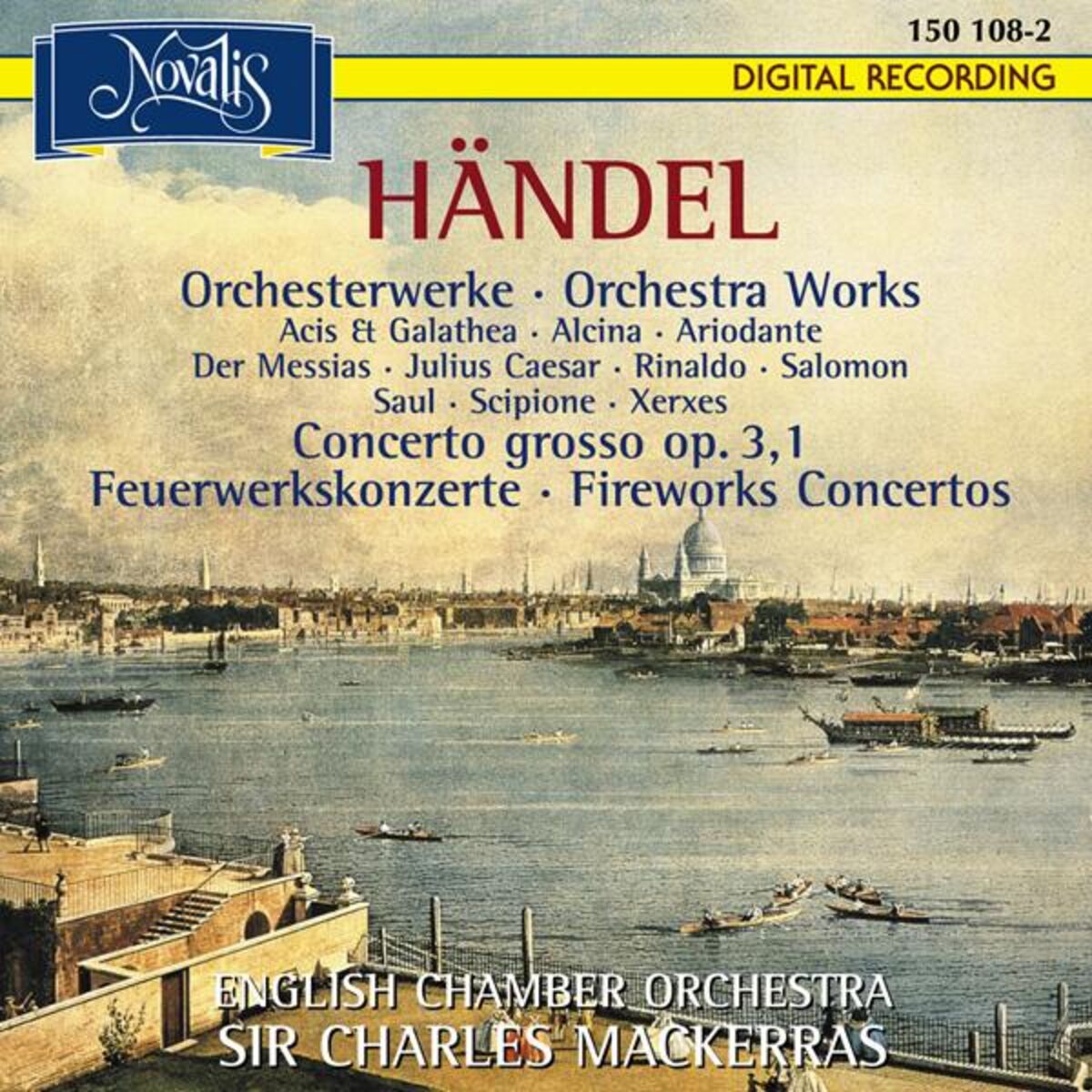 Album cover of Concerto grosso No. 1 in B-Flat Major - Op. 3: Allegro a