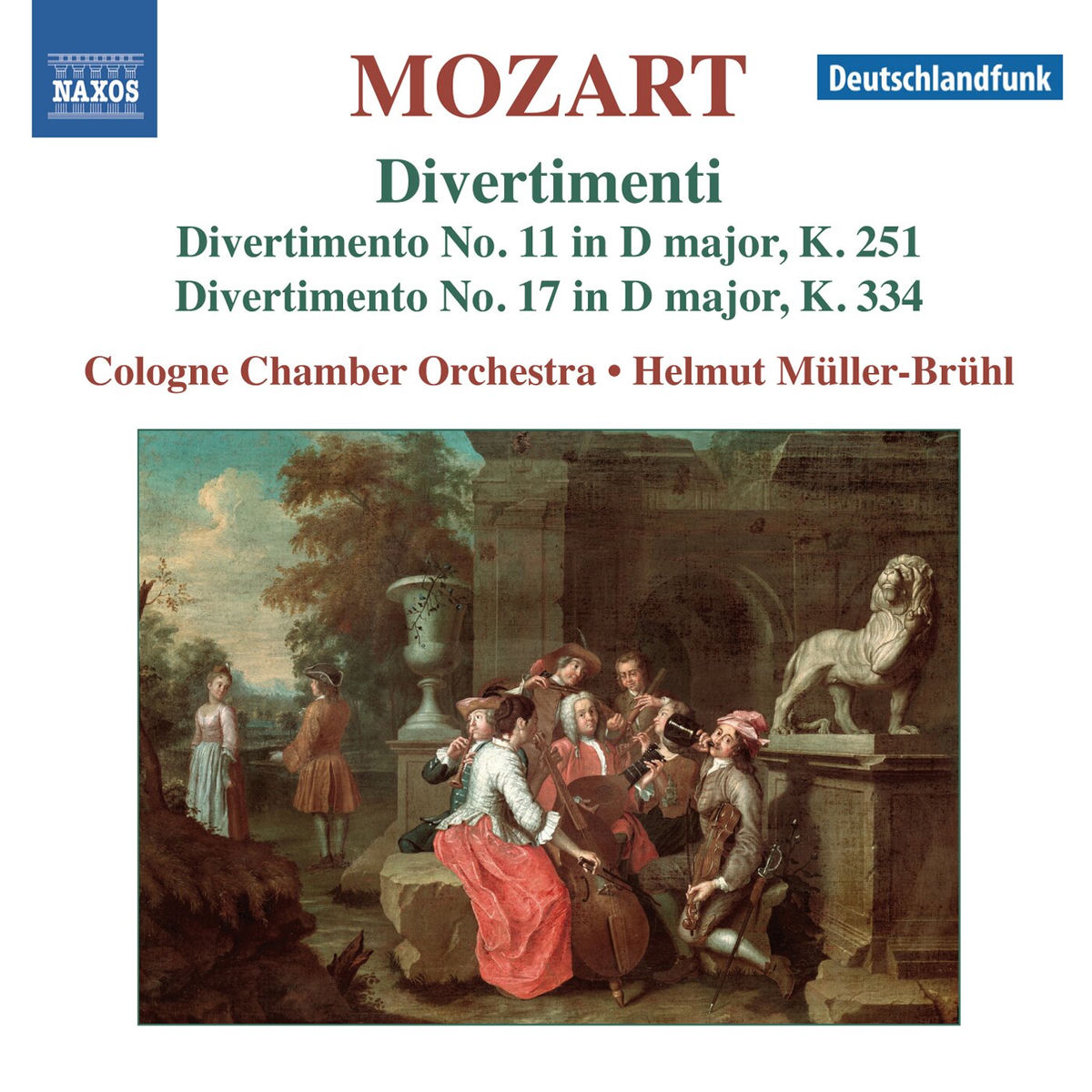Album cover of Mozart: Divertimenti Nos. 11 & 17