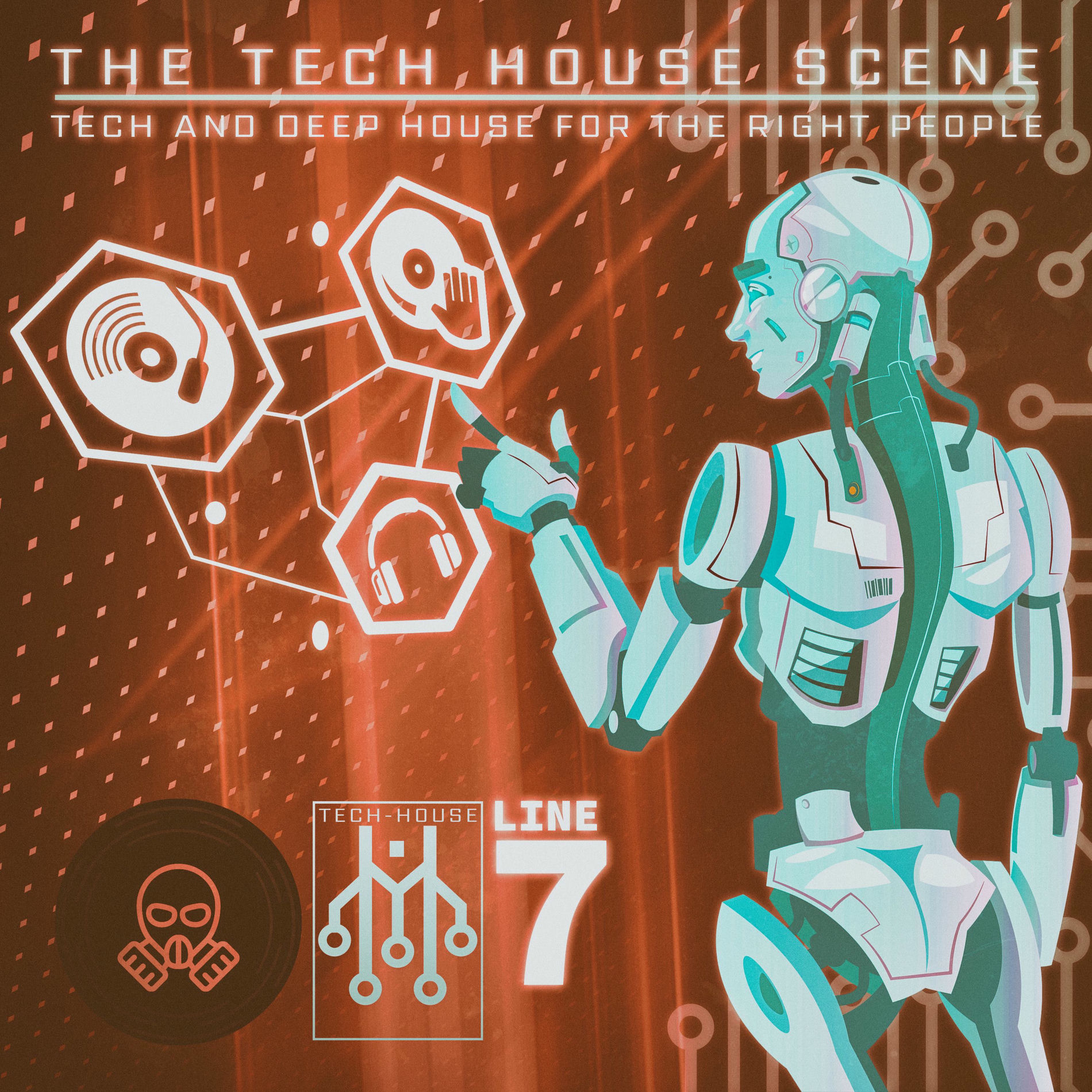 Album cover of The Tech House Scene - Line 7