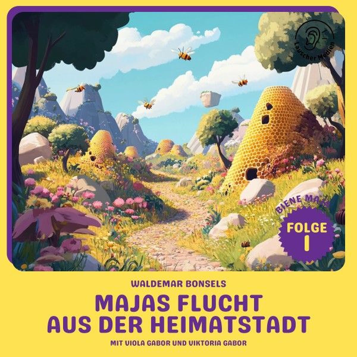 Album cover of Majas Flucht aus der Heimatstadt (Biene Maja, Folge 1)