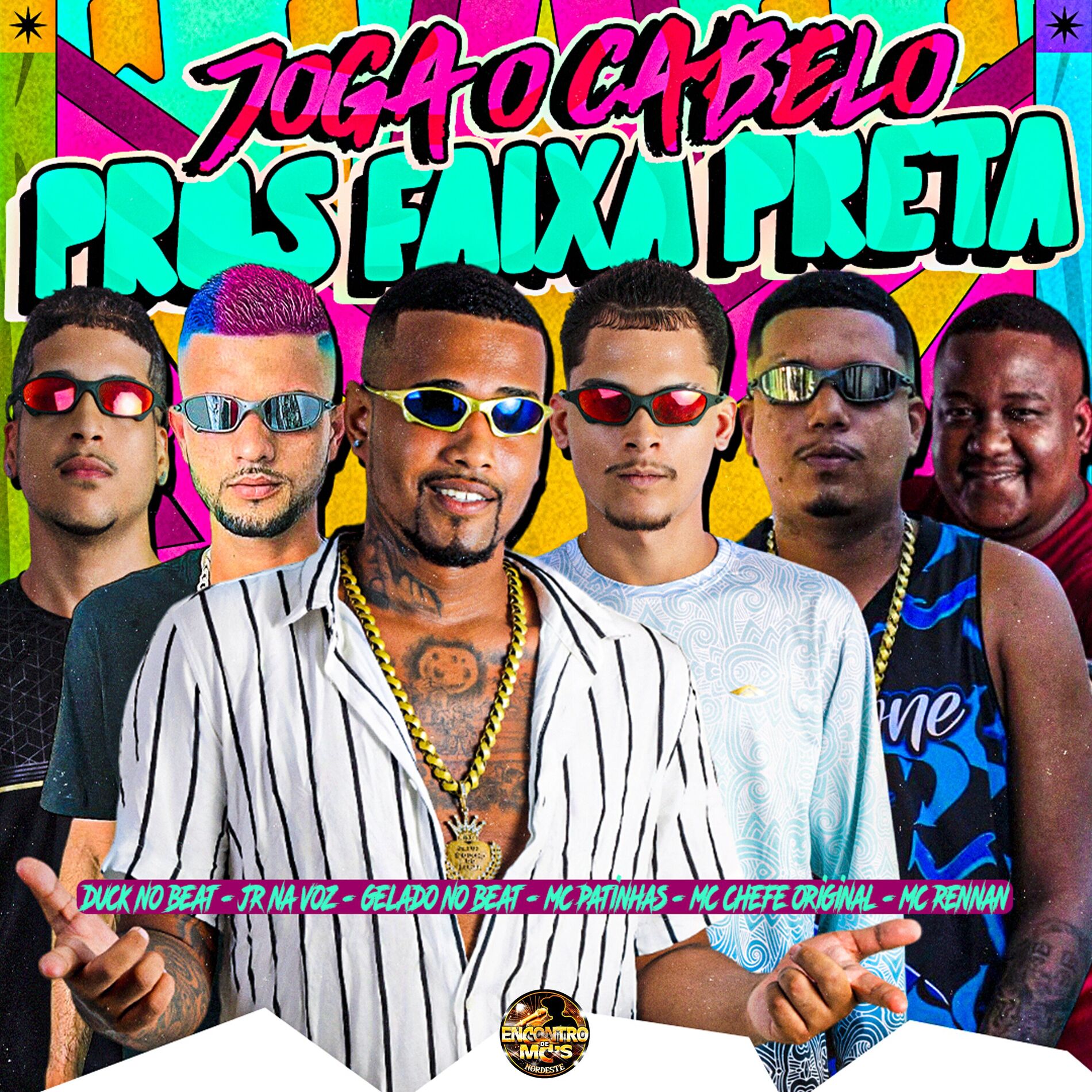 Album cover of Joga o Cabelo Pros Faixa Preta