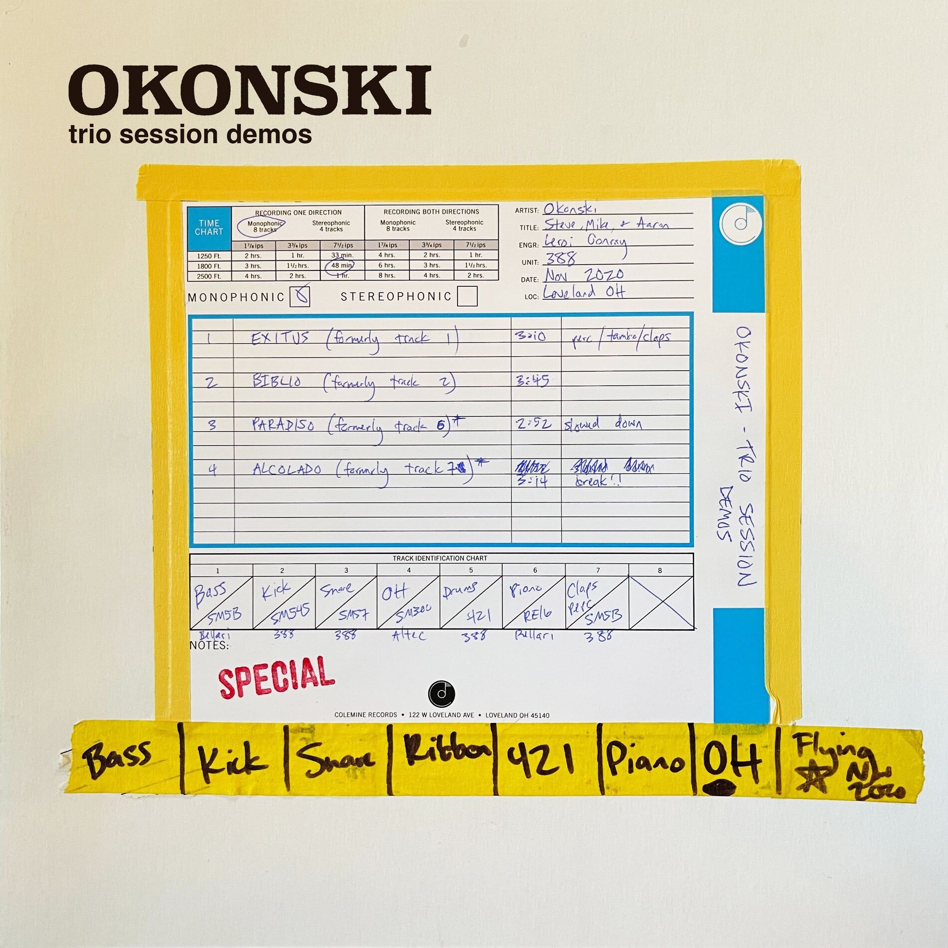 Album cover of Trio Session Demos