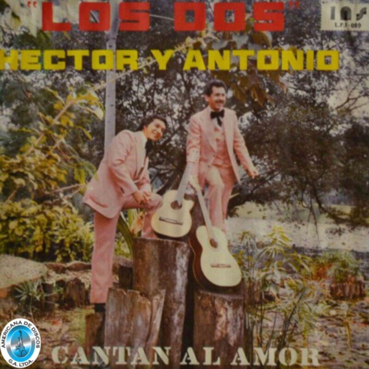 Album cover of Los Dos Cantan al Amor
