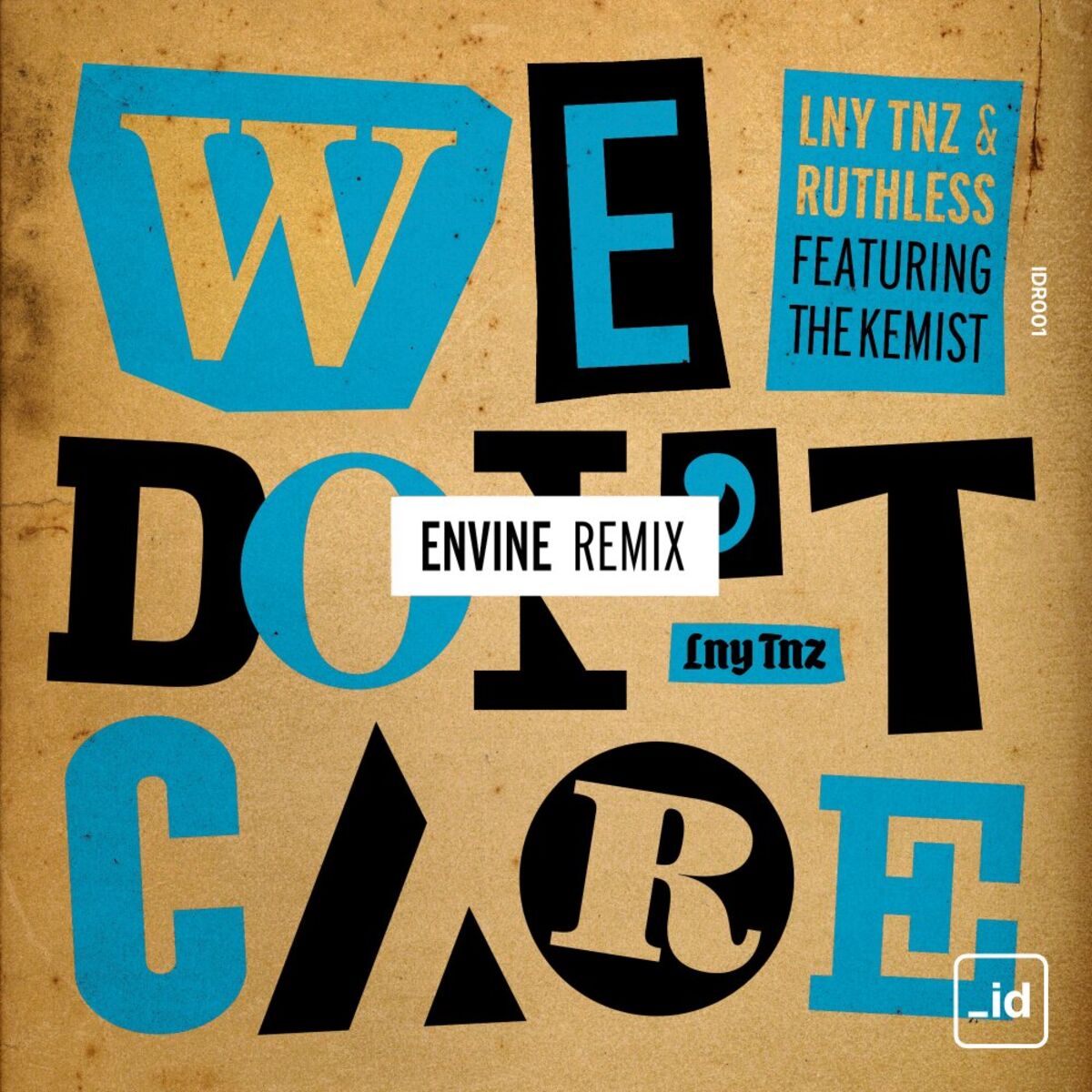 Album cover of We Don't Care (Envine Remix)