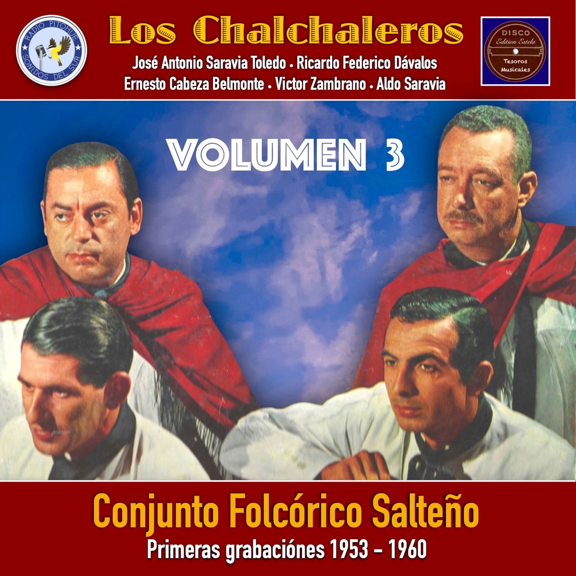 Album cover of Conjunto Folclórico Salteño, Vol. 3