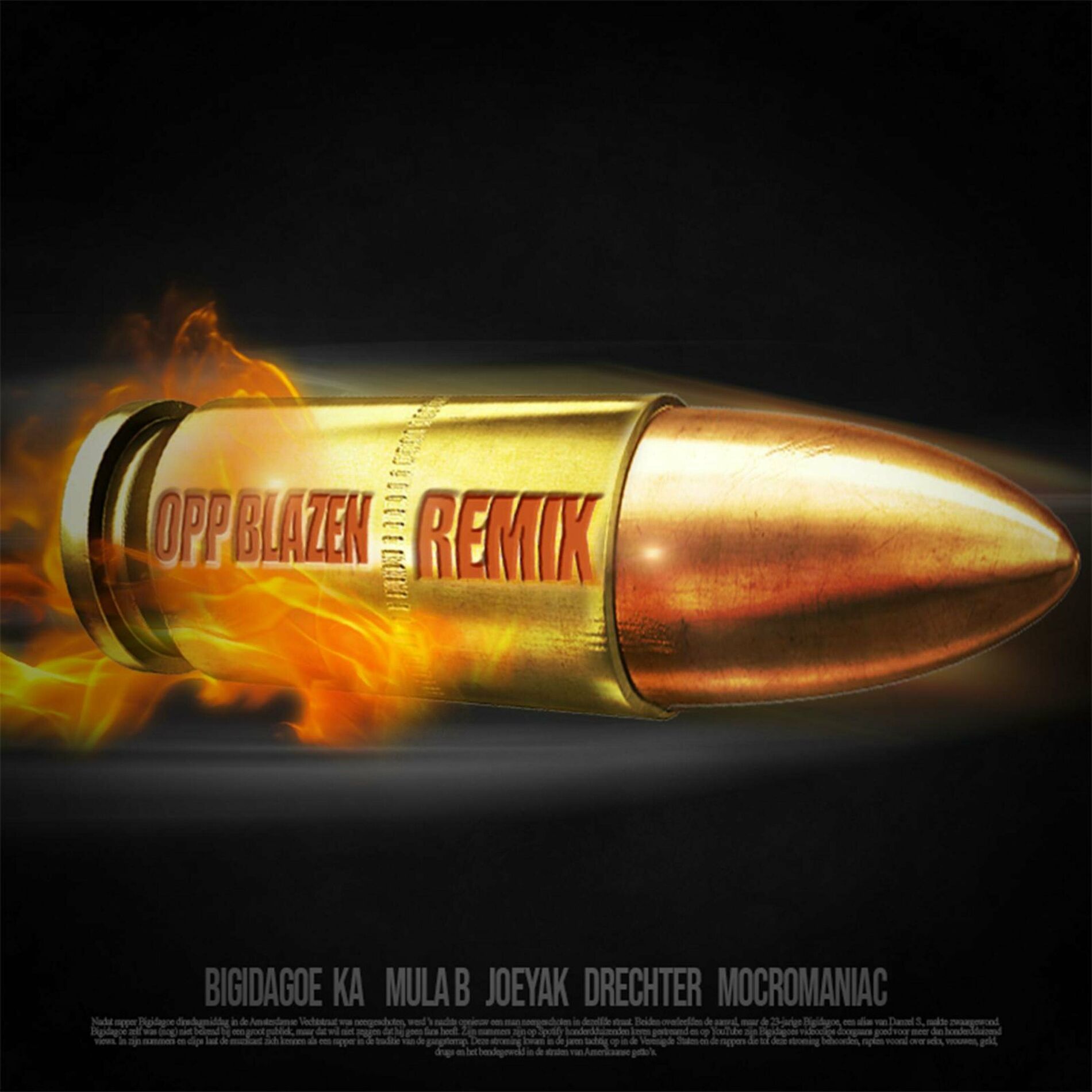 Album cover of Opp Blazen (feat. KA, Mula B, Joeyak, Drechter, MocroManiac)