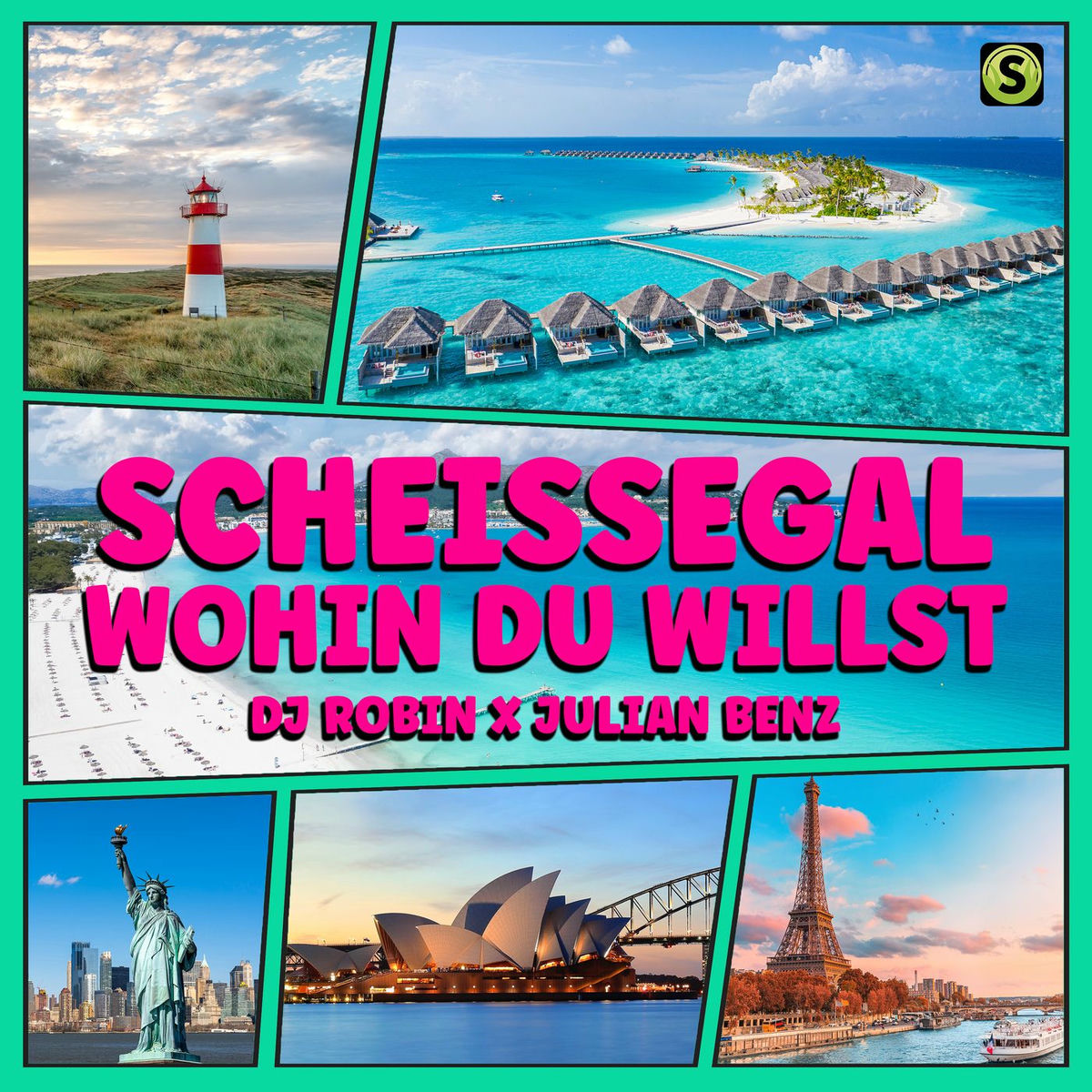Album cover of Scheissegal wohin du willst
