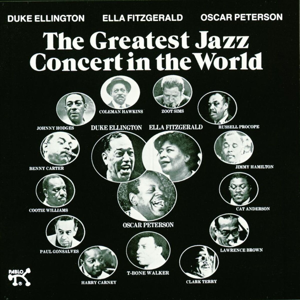 Album cover of The Greatest Jazz Concert In The World