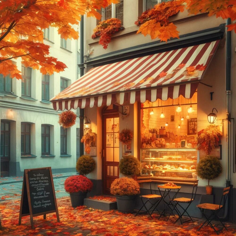 Picture of Harvest Café Bliss: Warm Jazz for Autumn Mornings