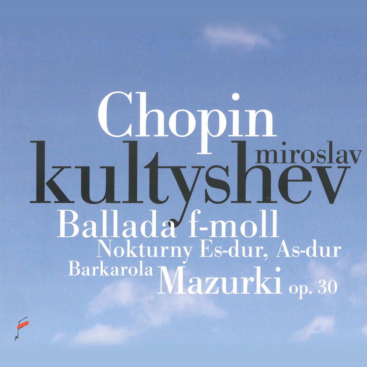 Album cover of Chopin: Ballada in F Minor, Nokturny, Mazurki