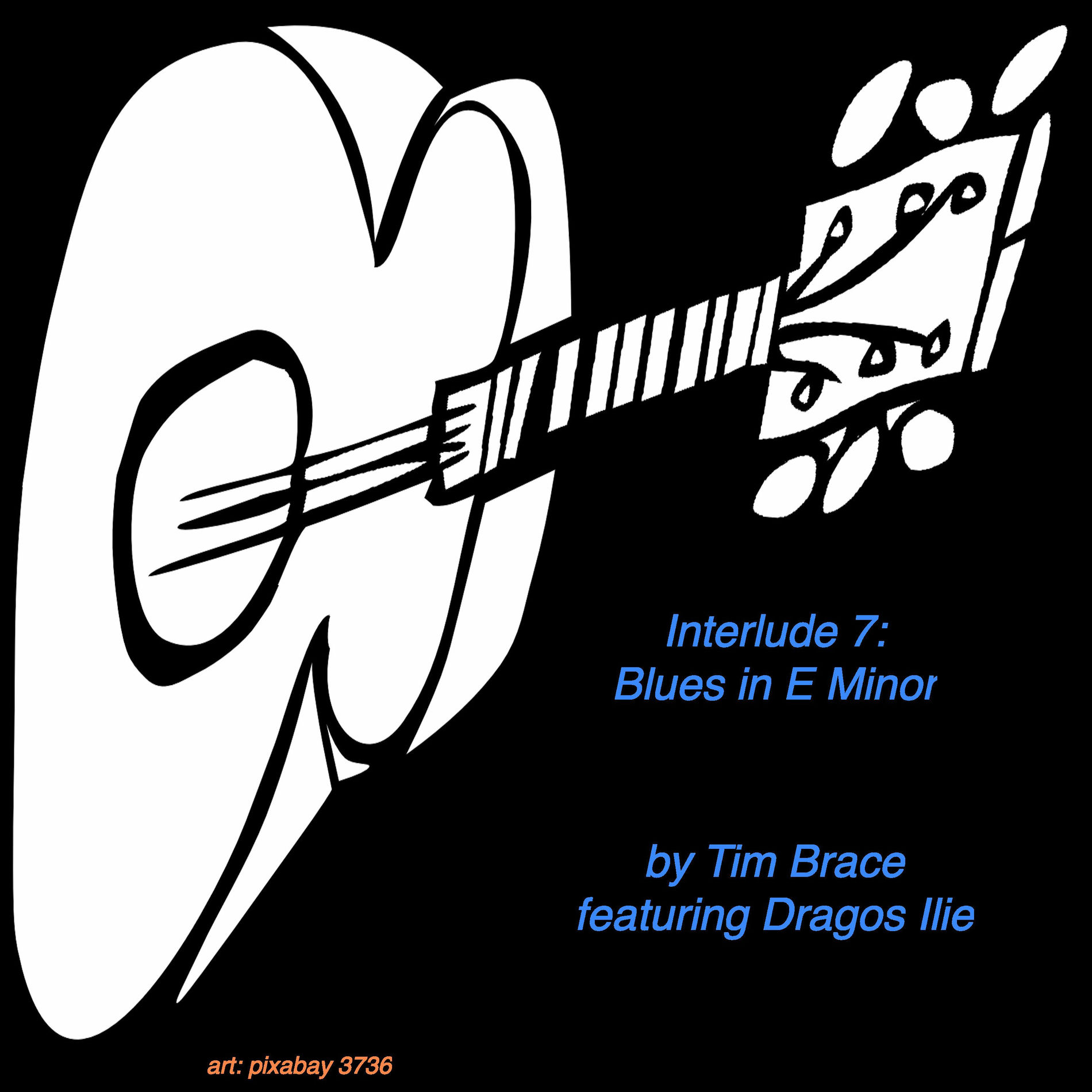 Album cover of Interlude 7: Blues in E Minor for Solo Guitar