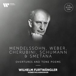 Cover of Mendelssohn, Weber, Cherubini, Schumann & Smetana: Overtures & Tone Poems