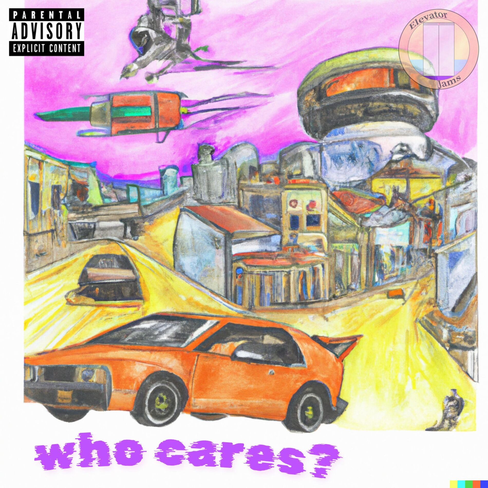 Album cover of who cares?