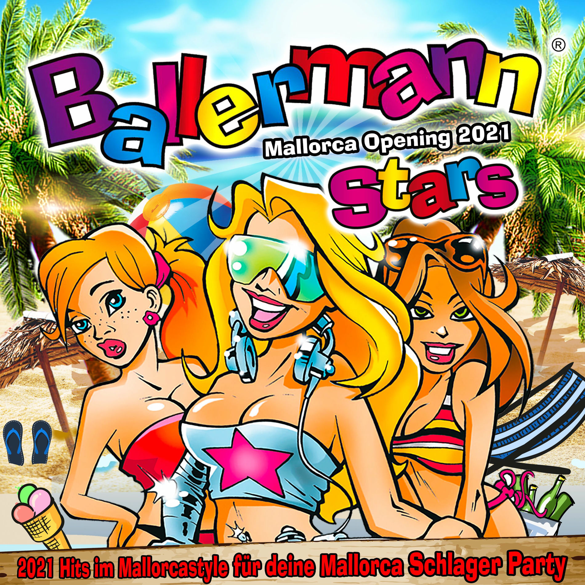 Album cover of Ballermann Stars Mallorca Opening 2021 (2021 Hits im Mallorcastyle für deine Mallorca Schlager Party)