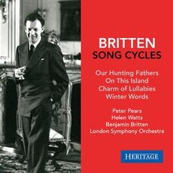 Cover of Benjamin Britten: Song Cycles
