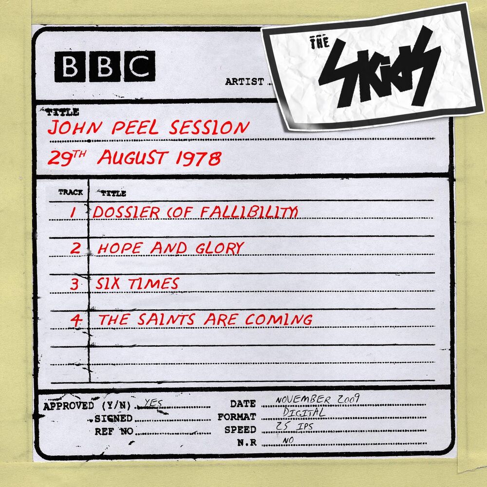 Picture of John Peel Session 29th August 1978