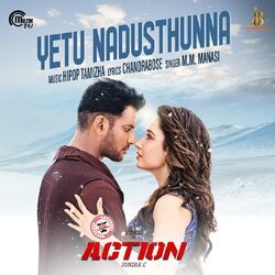 Cover of Yetu Nadusthunna (From "Action")