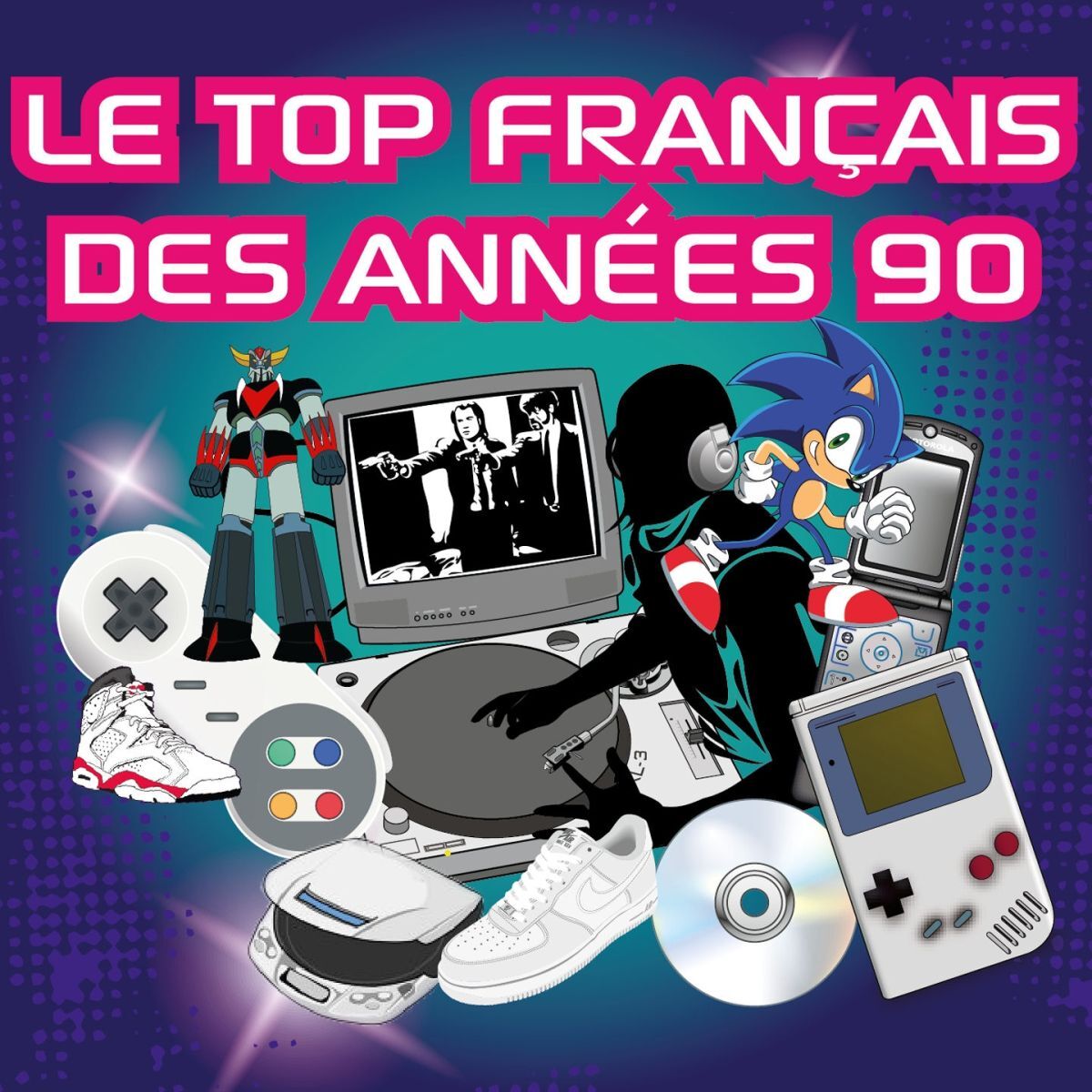Album cover of Le top français des années 90 (100 titres)