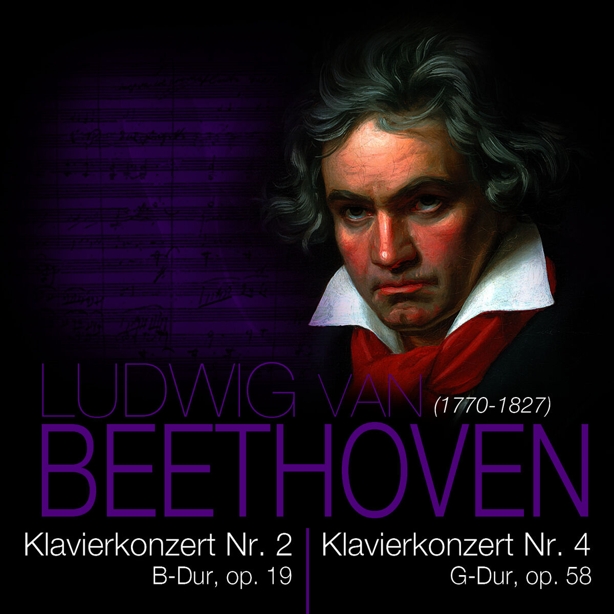 Album cover of Beethoven: Klavierkonzerte Nr. 2 & Nr. 4