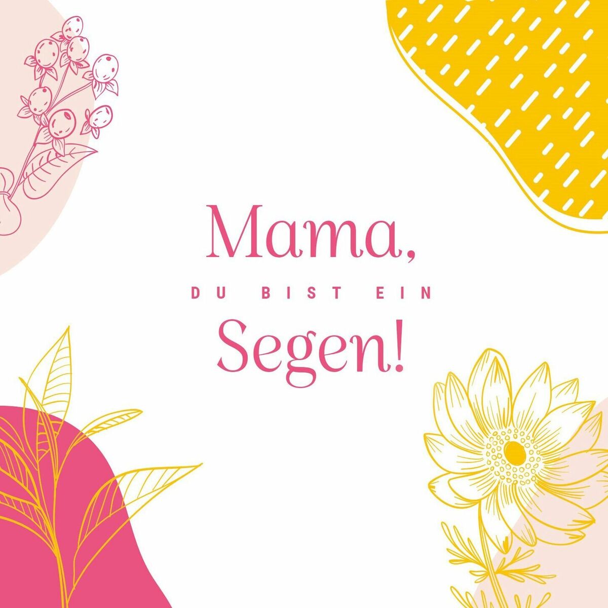 Album cover of Mama, du bist ein Segen
