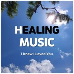 Cover of Healing meditation piano music + white noise
