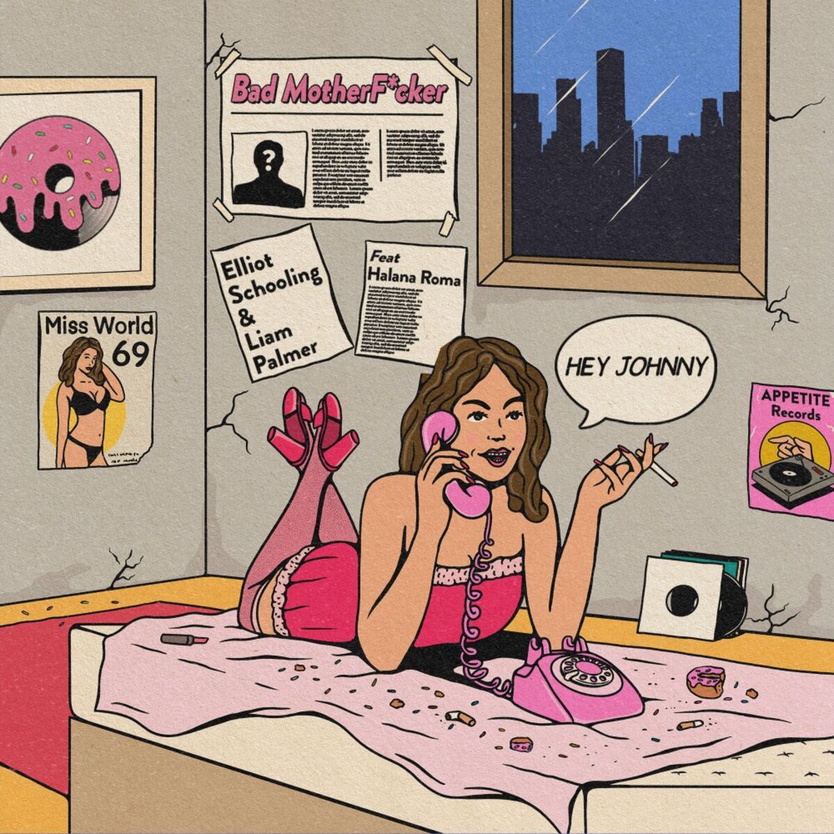Album cover of Hey Johnny