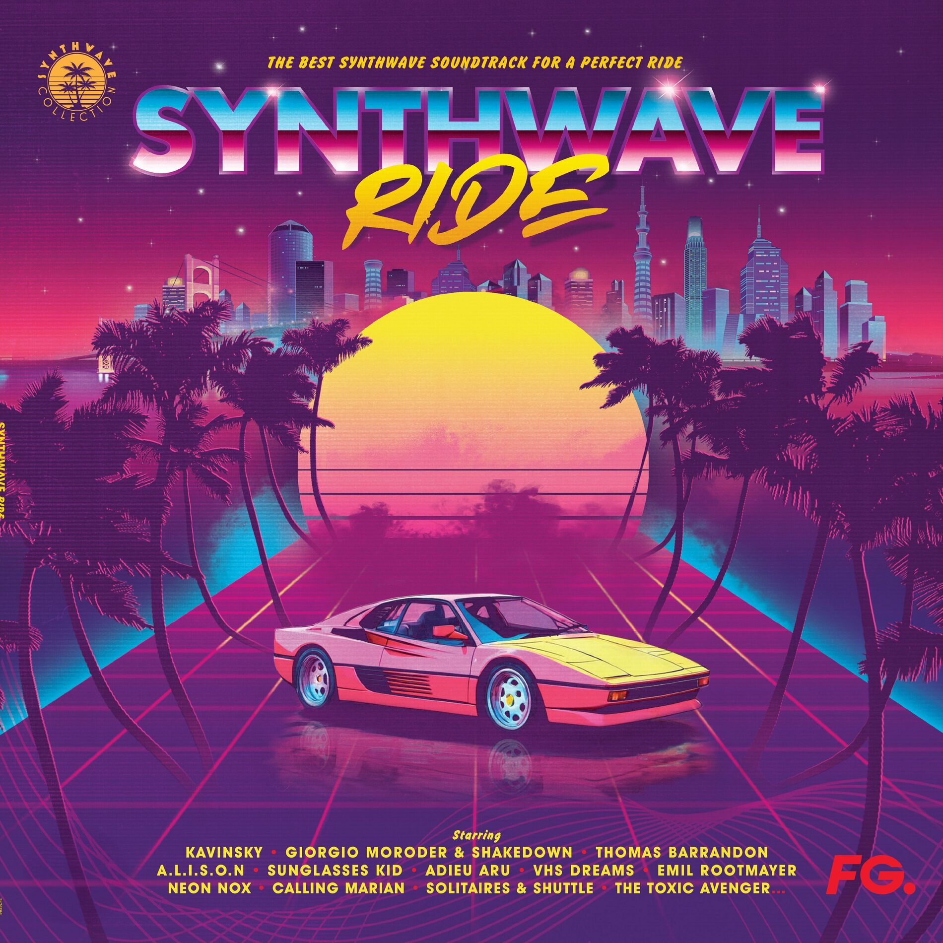 Album cover of Synthwave Ride