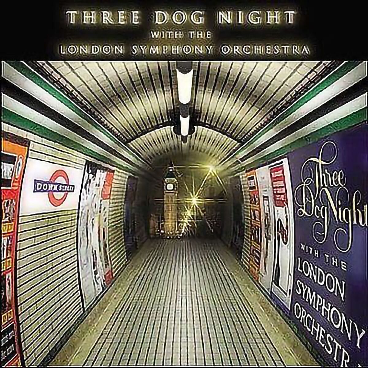 Album cover of Three Dog Night with the London Symphony Orchestra