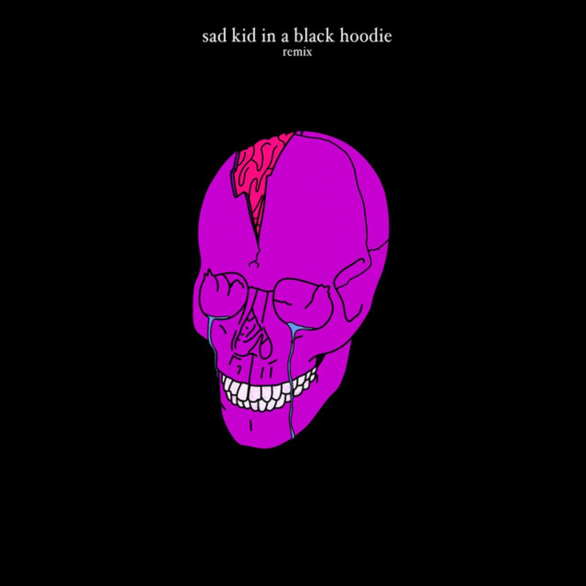 Album cover of Sad Kid In A Black Hoodie (Remix)