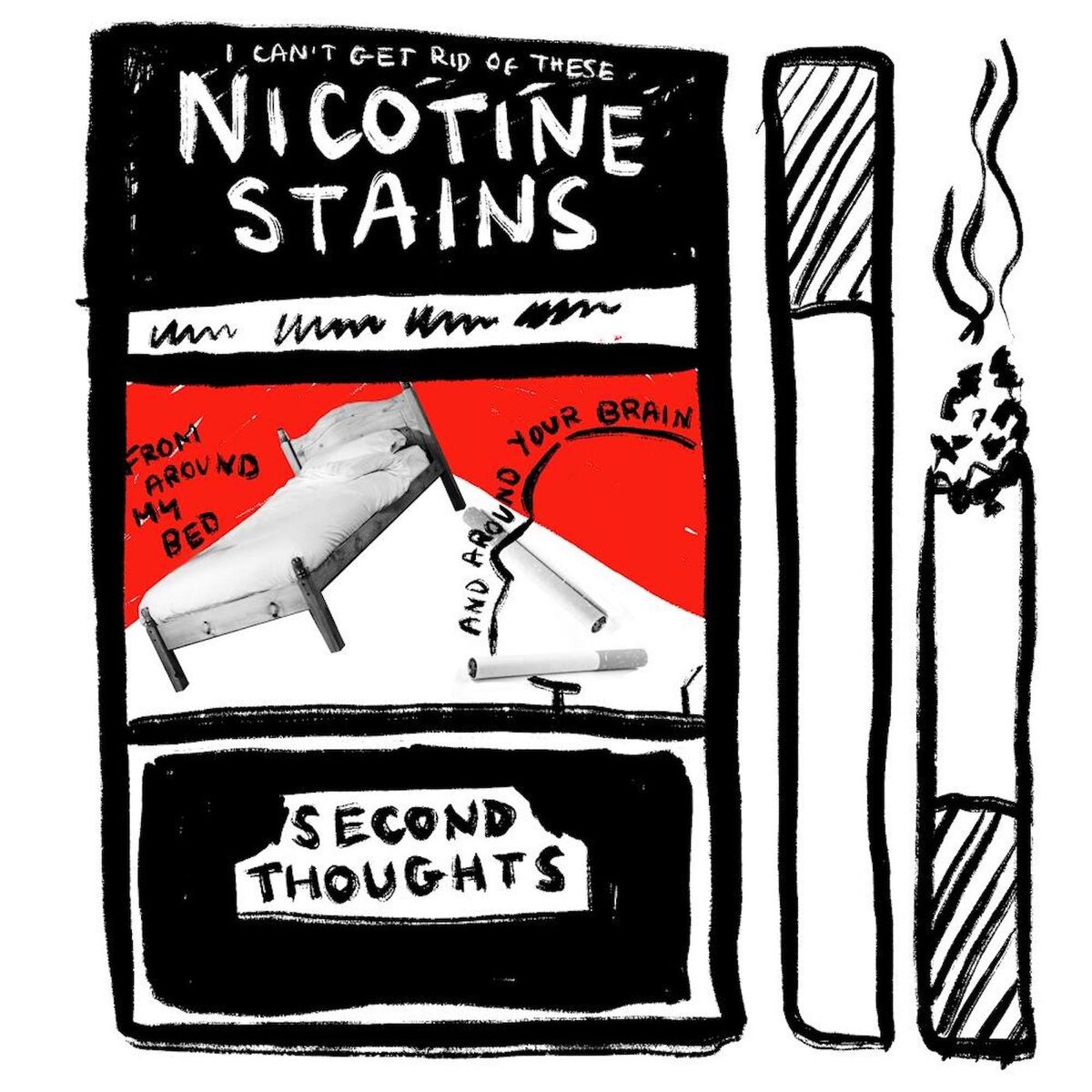 Album cover of nicotine stains