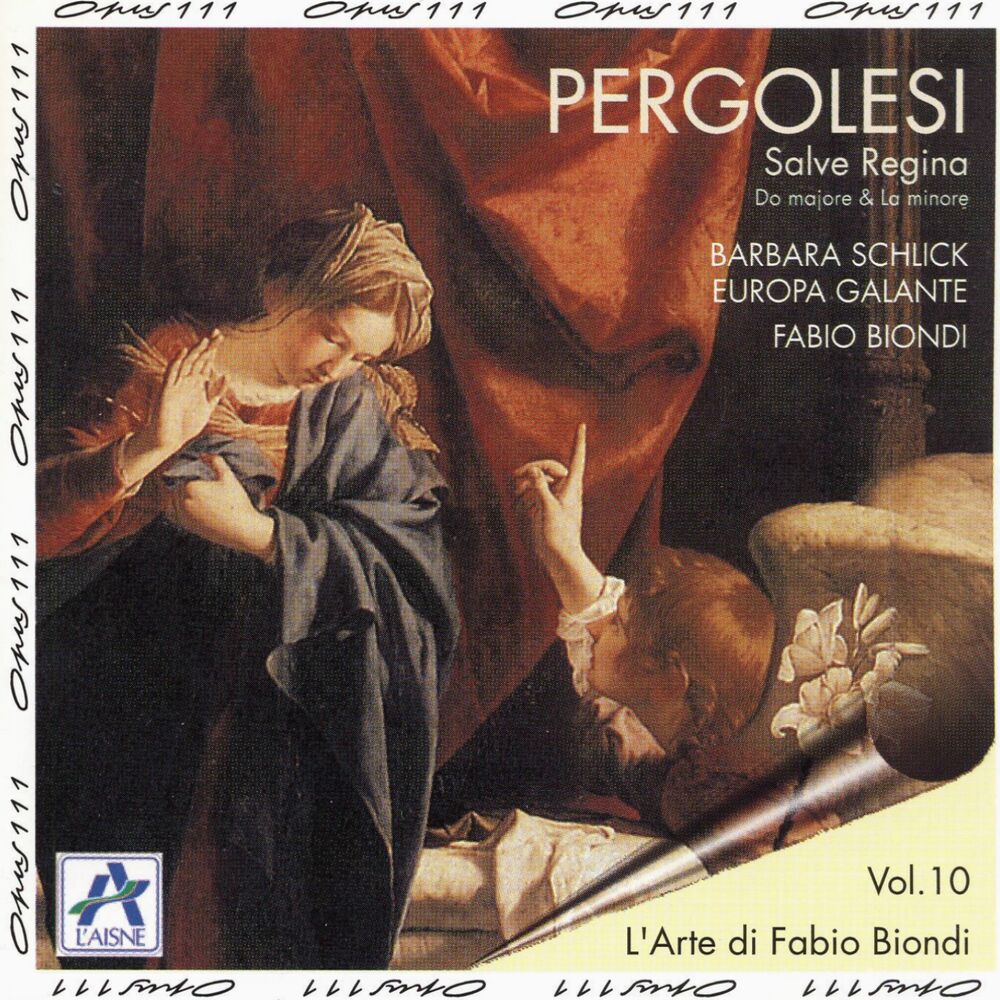 Picture of Pergolesi: Salve Regina