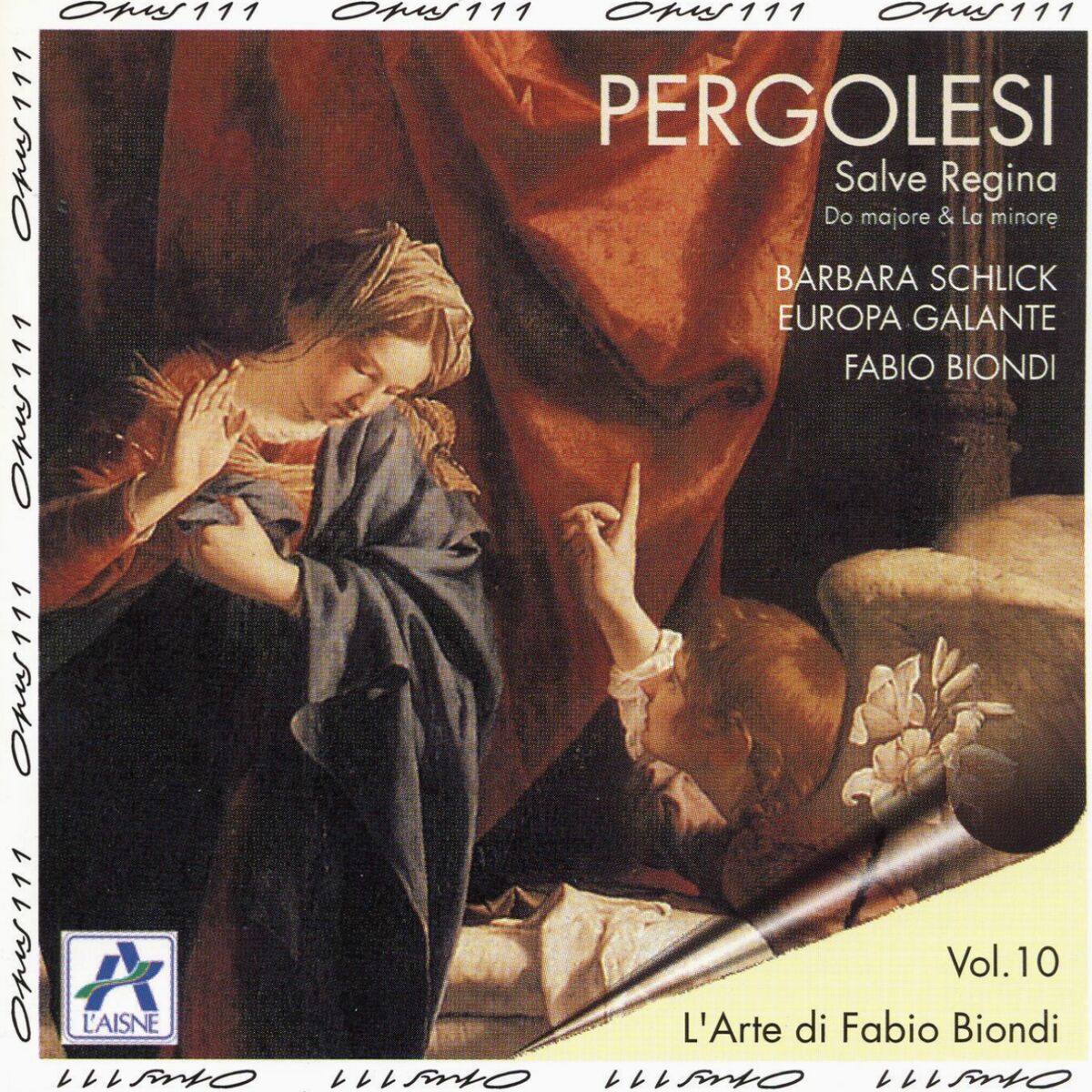 Album cover of Pergolesi: Salve Regina