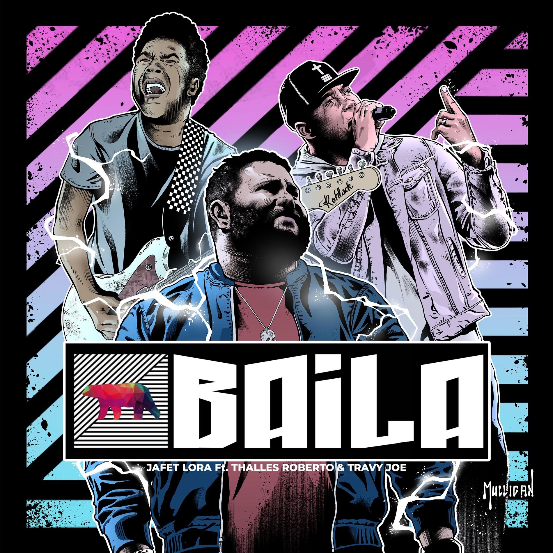 Album cover of Baila (feat. Thalles Roberto & Travy Joe)