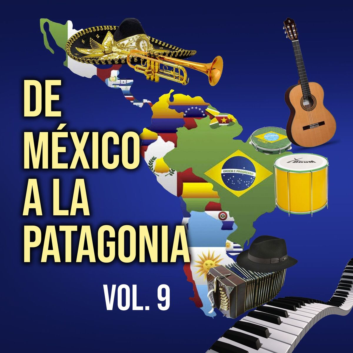 Album cover of De México a la Patagonia (Vol. 9)