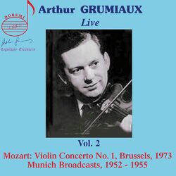Cover of Arthur Grumiaux, Vol. 2 (Live)