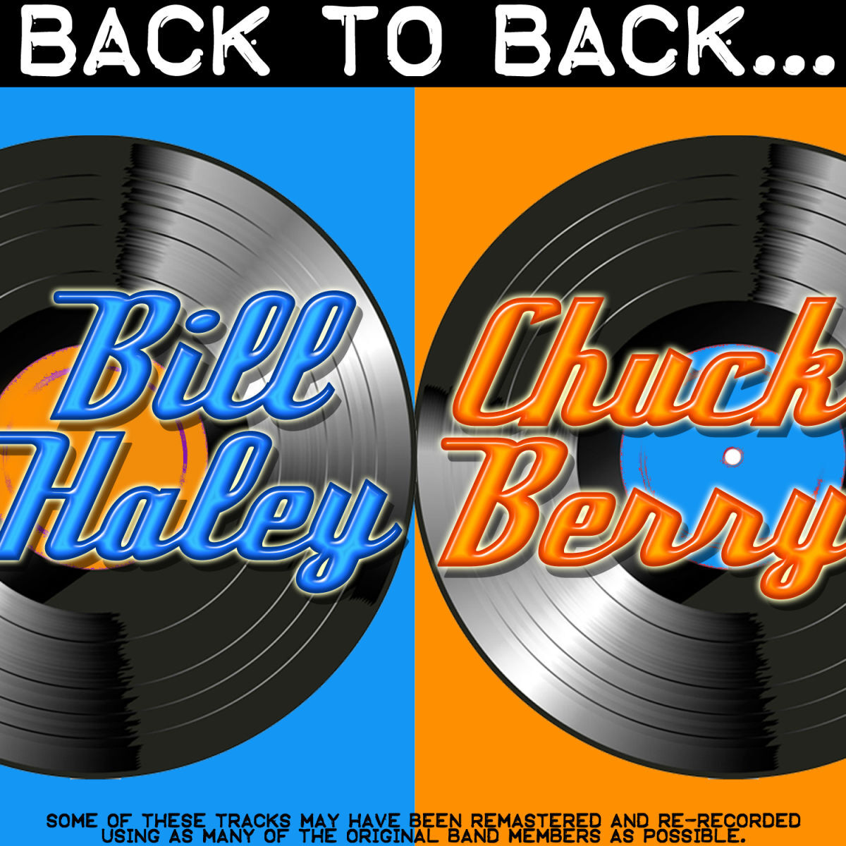 Album cover of Back To Back: Bill Haley & Chuck Berry