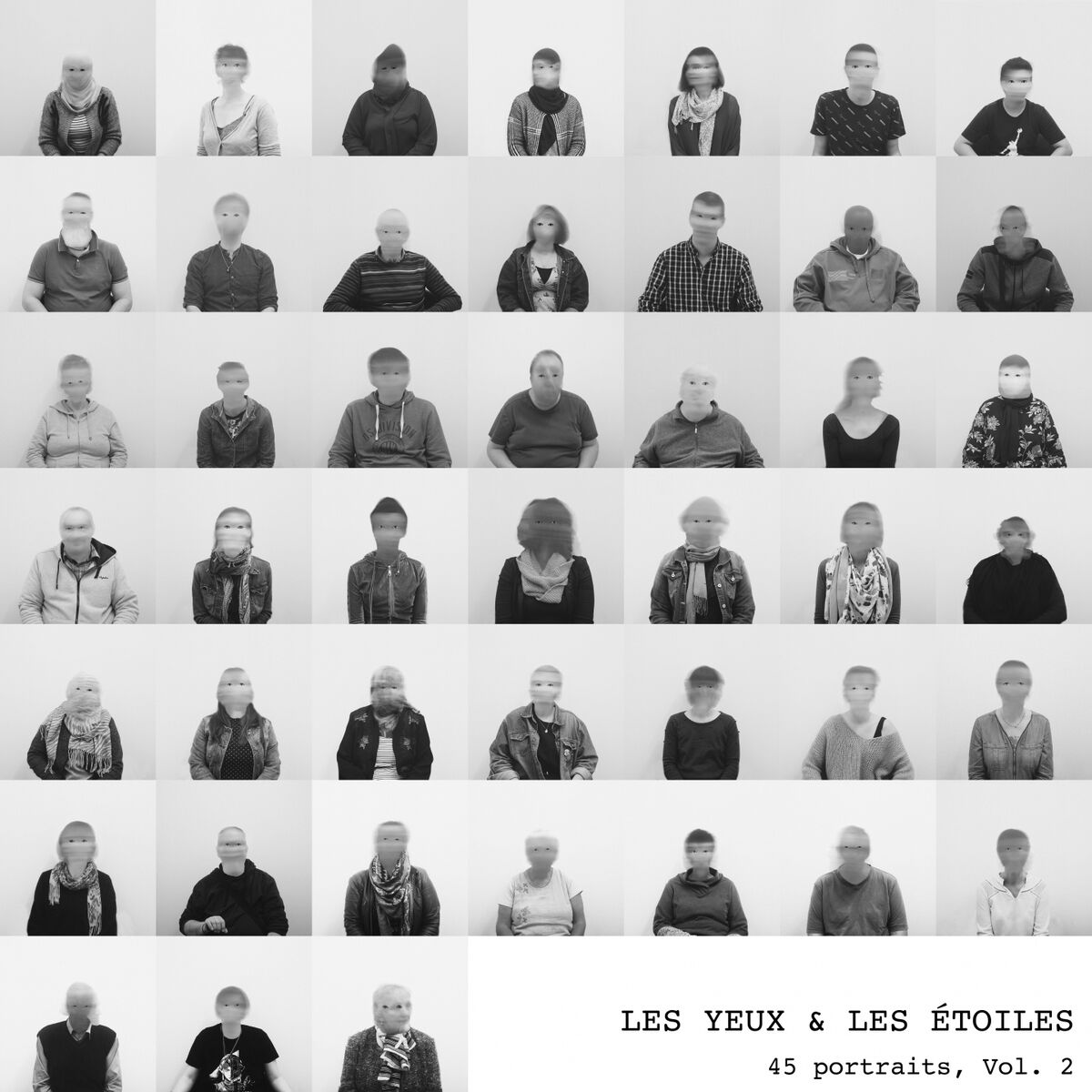 Album cover of 45 portraits, vol. 2 (Mai - Juin 2019)
