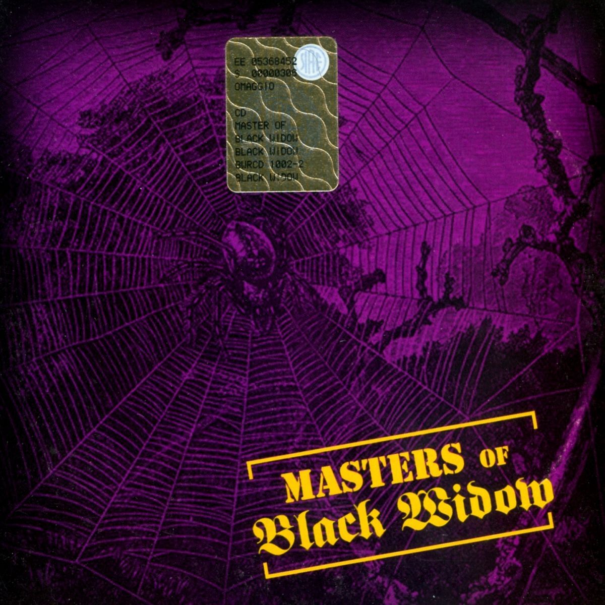 Album cover of Masters of Black Widow