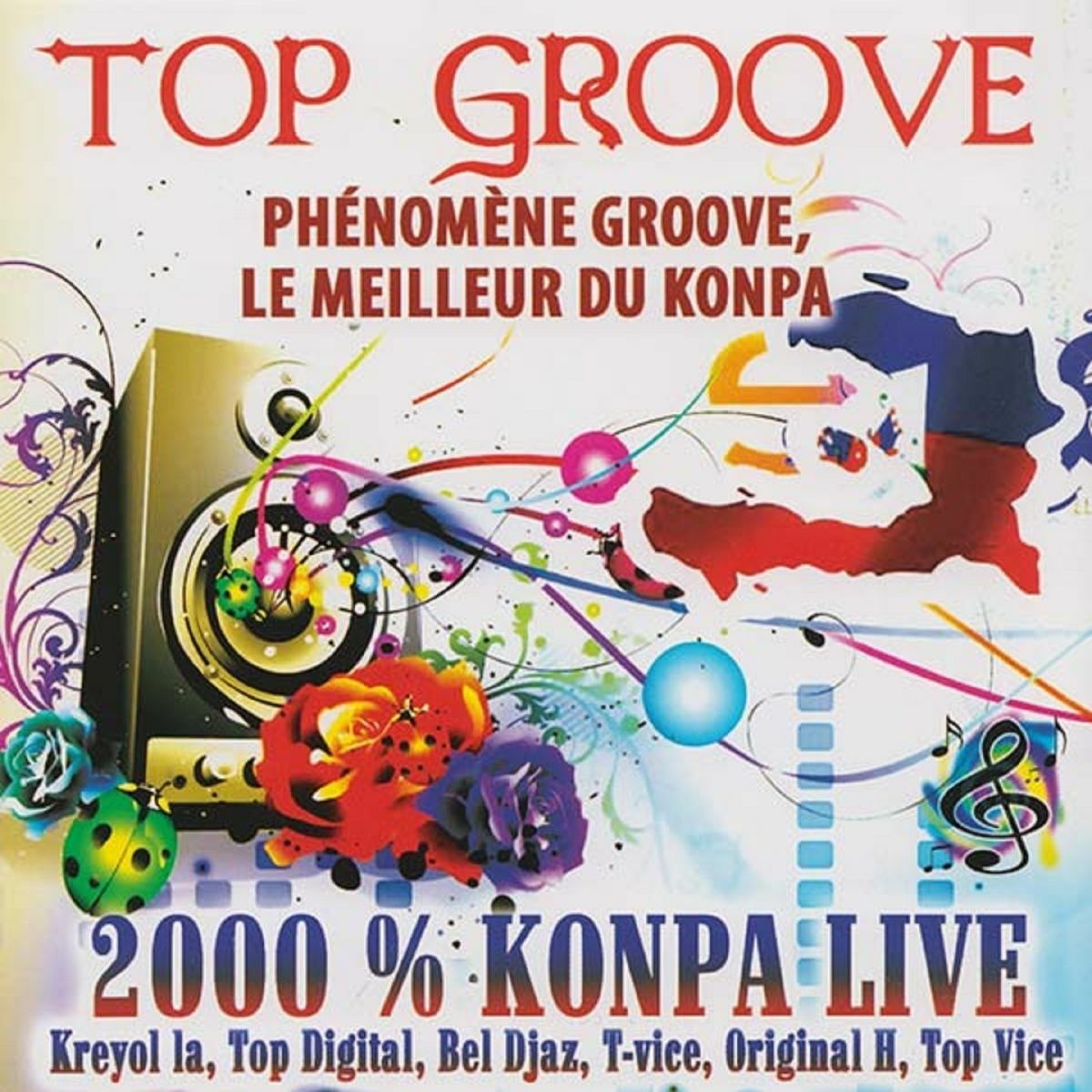 Album cover of Top Groove 2000% Konpa Live