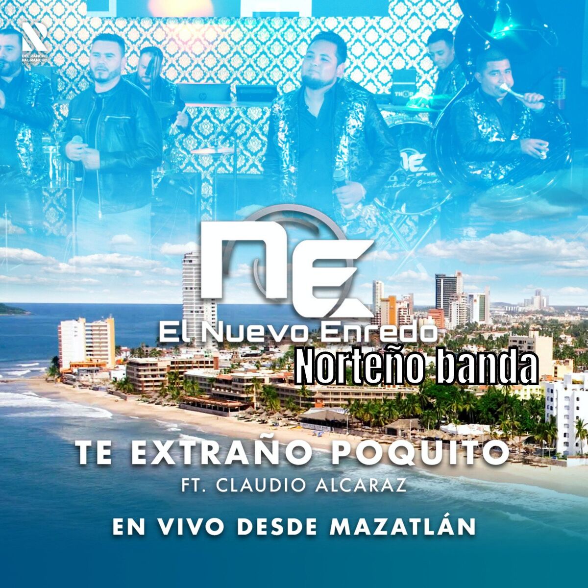 Album cover of Te Extraño Poquito (En Vivo)