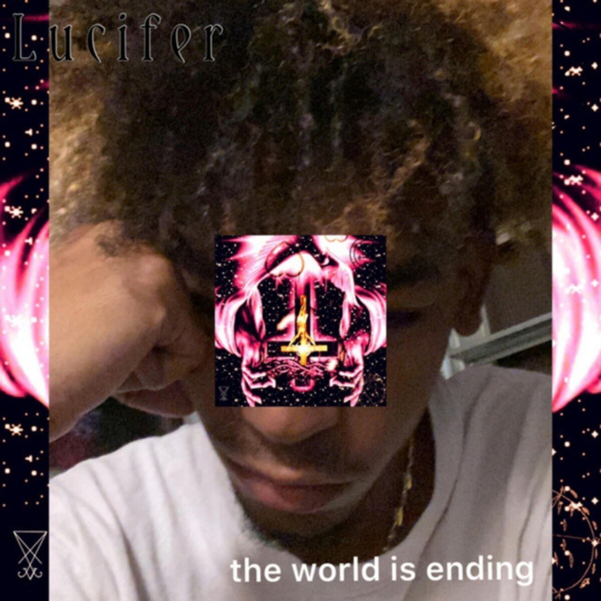 Album cover of the world is ending