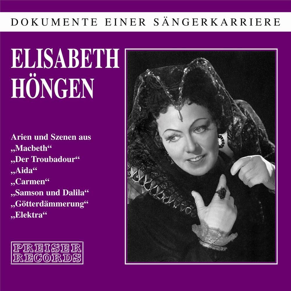 Picture of Dokumente einer Sängerkarriere - Elisabeth Höngen