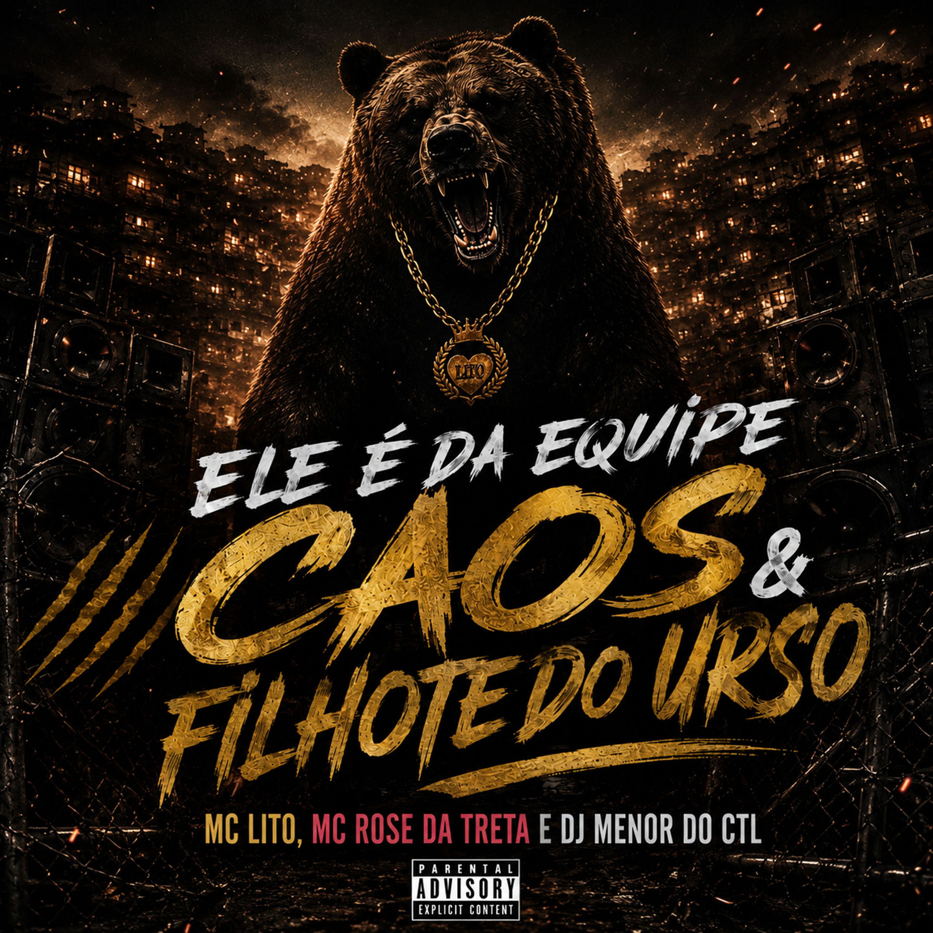 Album cover of Ele É da Equipe Caos & Filhote do Urso
