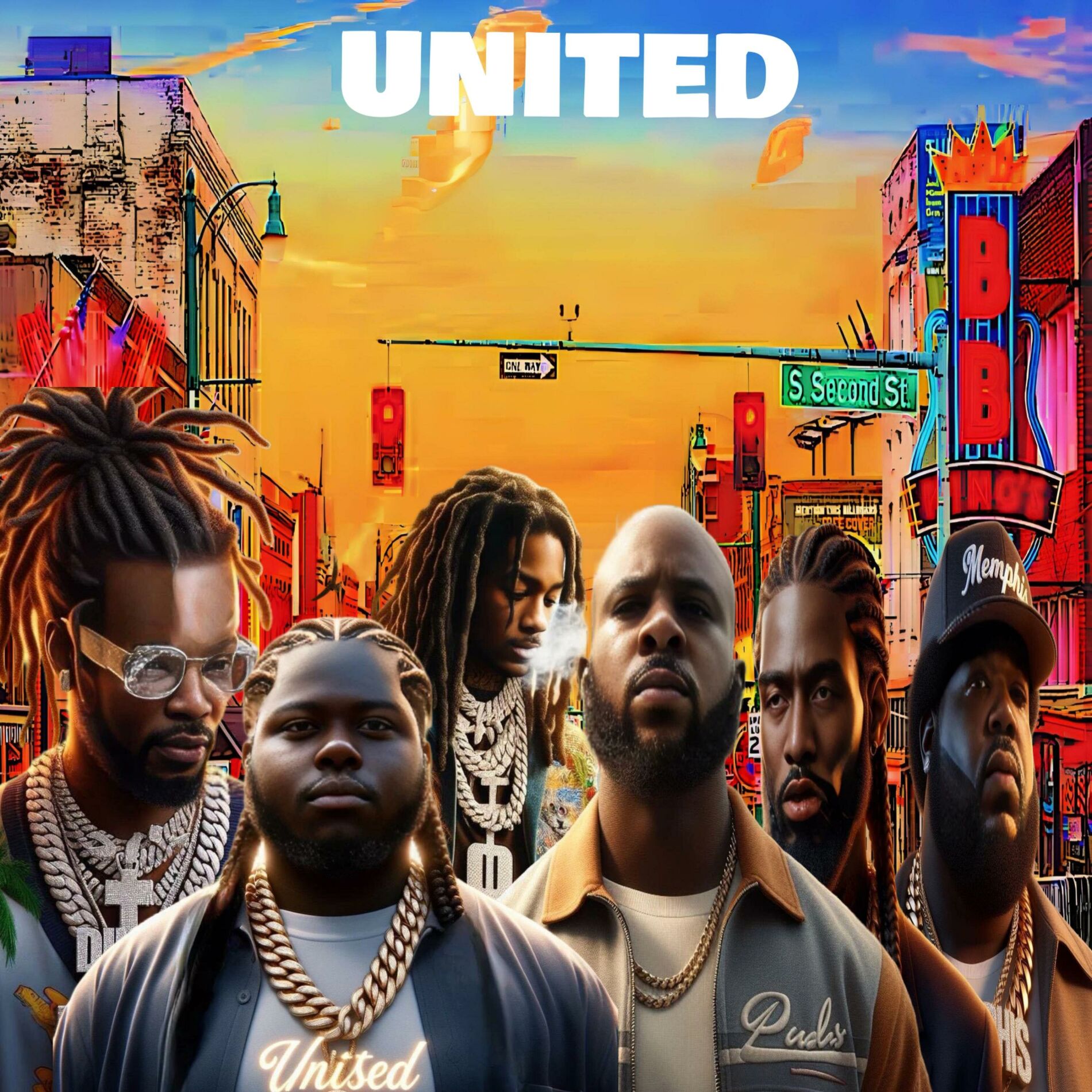 Album cover of United (feat. FRESCO TREY, 8Ball & MJG & Soulful Skonie)