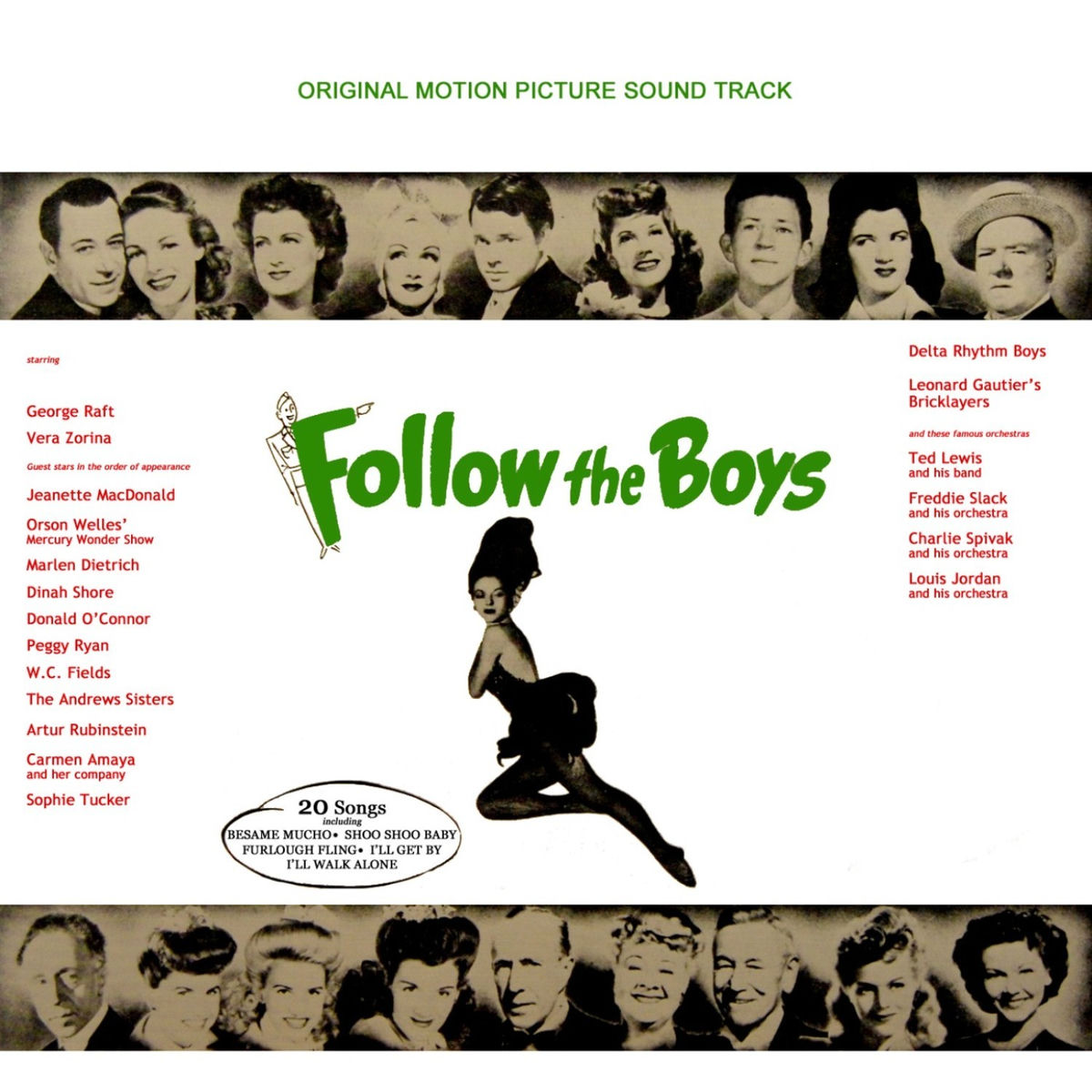 Album cover of Follow The Boys (Original Cast Recording)