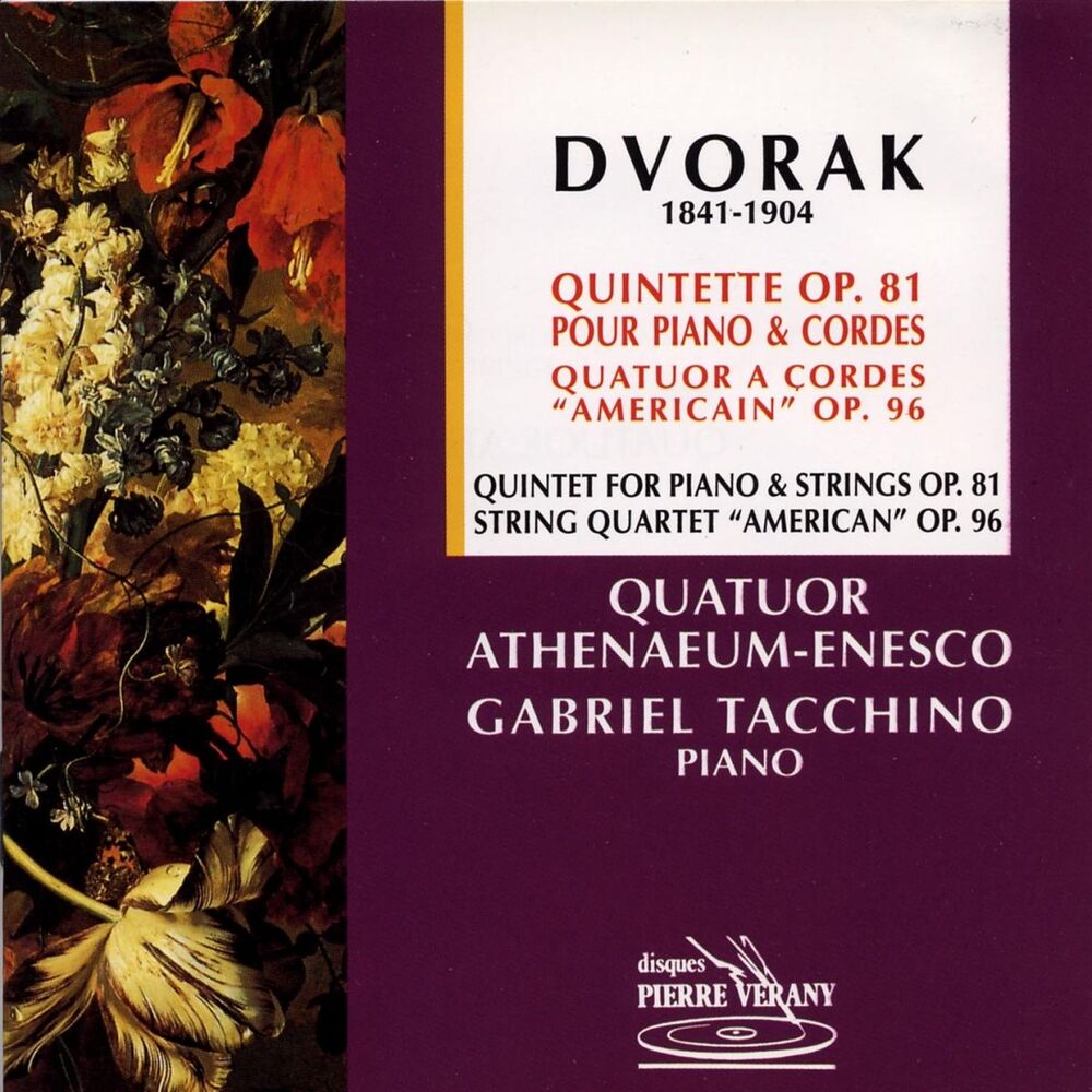 Picture of Dvorak : Quintette pour piano & cordes, Op.81 - Quatuor à cordes ''Américain'', Op.96