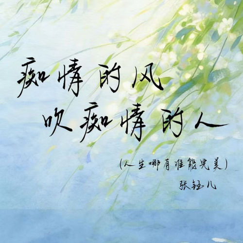 痴情的风吹痴情的人 (人生哪有谁能完美)