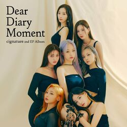 Cover of cignature 2nd EP Album ′Dear Diary Moment′