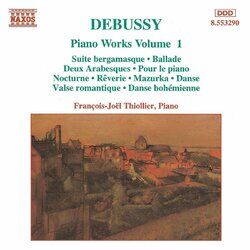 Cover of Debussy: Piano Works, Vol. 1